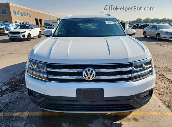 1V2LR2CA0KC547546 2019 VOLKSWAGEN ATLAS White Vista frontal