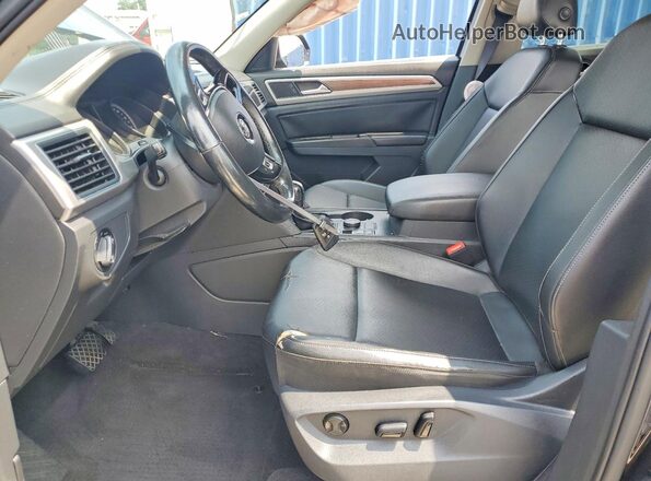 1V2LR2CA1JC568789 2018 VOLKSWAGEN ATLAS Black Սալոնի դիմացի տեսք