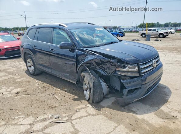 1V2LR2CA1JC568789 2018 VOLKSWAGEN ATLAS Black Առջևի աջ