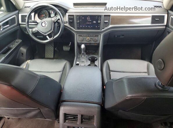 1V2LR2CA1JC568789 2018 VOLKSWAGEN ATLAS Black Առջևի վահանակի տեսք
