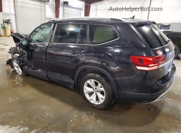 1V2LR2CA1KC530142 2019 VOLKSWAGEN ATLAS Black უკანა მარცხენა