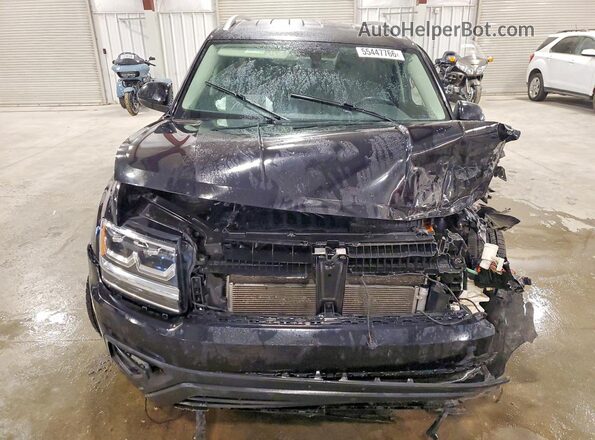 1V2LR2CA1KC530142 2019 VOLKSWAGEN ATLAS Black წინა ხედი