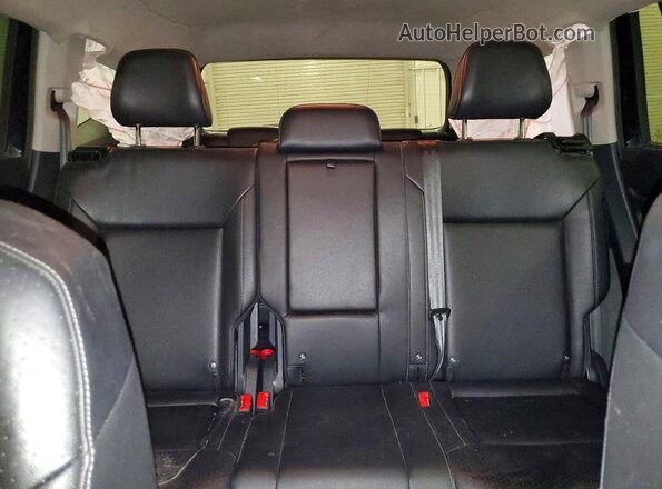 1V2LR2CA1KC530142 2019 VOLKSWAGEN ATLAS Black უკანა სავარძლების ხედი
