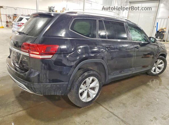 1V2LR2CA1KC530142 2019 VOLKSWAGEN ATLAS Black უკანა მარჯვენა
