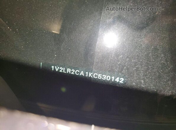 1V2LR2CA1KC530142 2019 VOLKSWAGEN ATLAS Black სალონის 360-გრადუსიანი ხედი