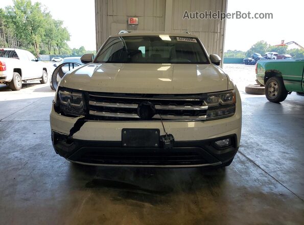1V2LR2CA1KC543277 2019 VOLKSWAGEN ATLAS White Front view
