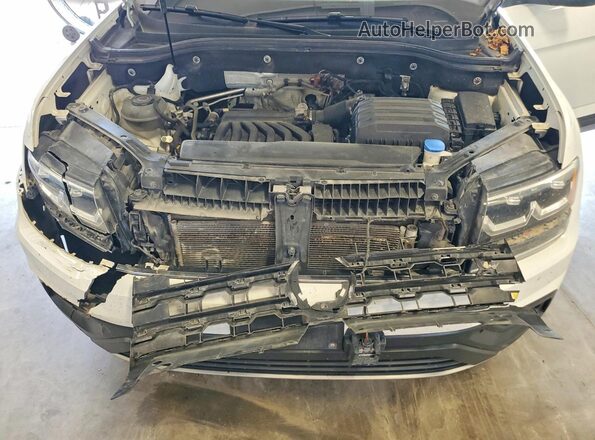 1V2LR2CA1KC543277 2019 VOLKSWAGEN ATLAS White Engine compartment view