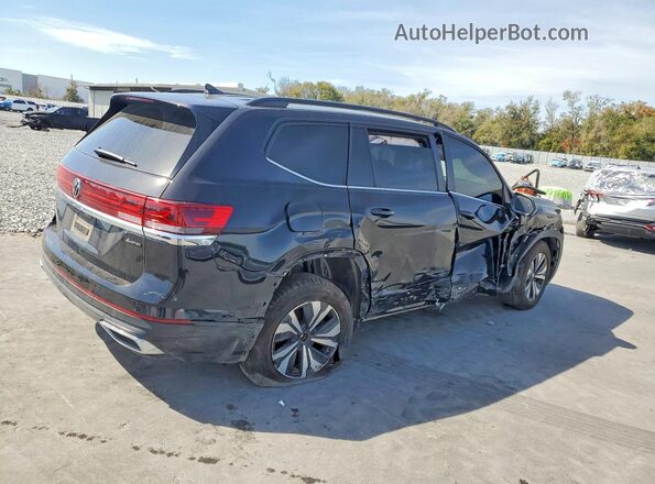 1V2LR2CA2SC539402 2025 VOLKSWAGEN ATLAS Black Задня права чверть
