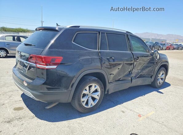 1V2LR2CA4JC586400 2018 VOLKSWAGEN ATLAS Black Trasero derecho