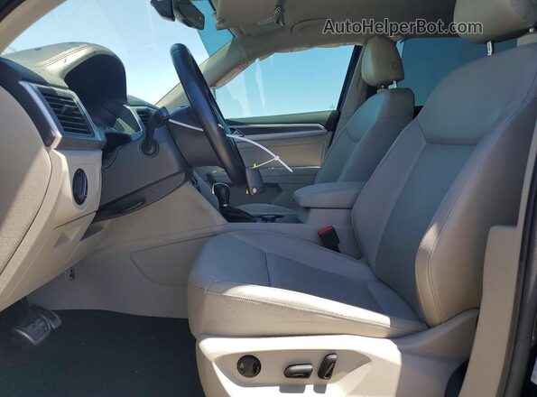1V2LR2CA4JC586400 2018 VOLKSWAGEN ATLAS Black Vista interior delantera