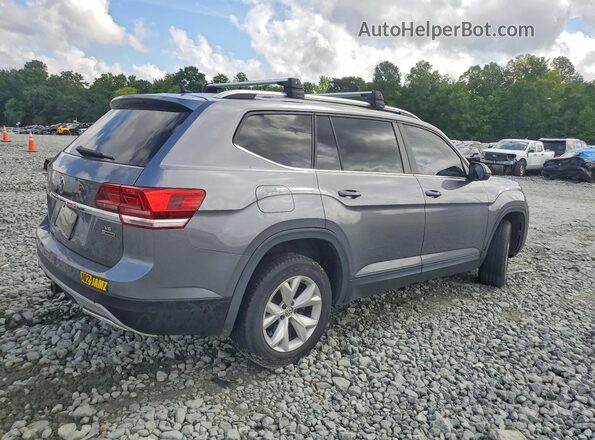 1V2LR2CA5JC535911 2018 VOLKSWAGEN ATLAS Gray Tył prawy