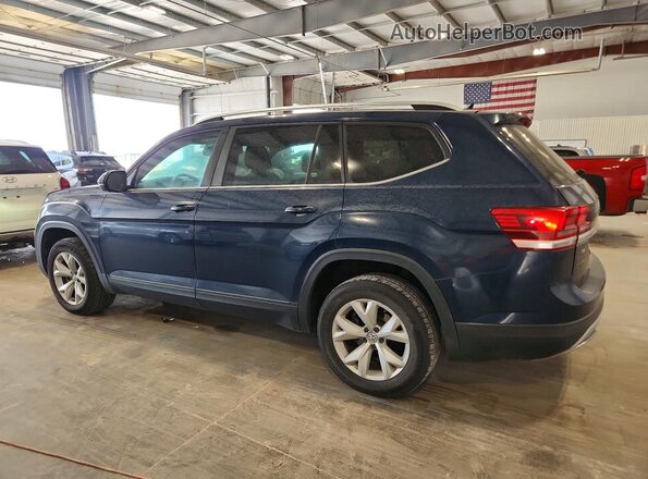 1V2LR2CA7JC513344 2018 VOLKSWAGEN ATLAS Blue Rear left