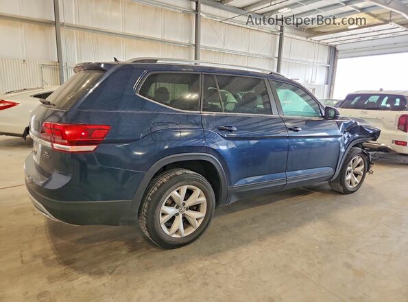 1V2LR2CA7JC513344 2018 VOLKSWAGEN ATLAS Blue Rear right