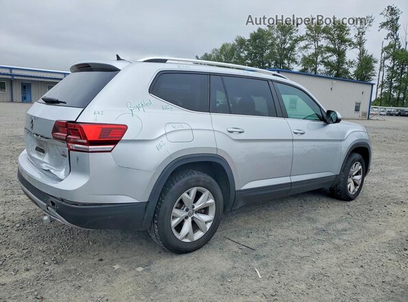 1V2LR2CA7KC515144 2019 VOLKSWAGEN ATLAS Silver უკანა მარჯვენა