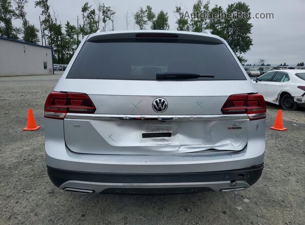 1V2LR2CA7KC515144 2019 VOLKSWAGEN ATLAS Silver უკანა ხედი