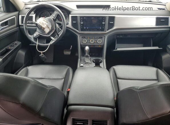 1V2LR2CA7KC515144 2019 VOLKSWAGEN ATLAS Silver წინა პანელის ხედი