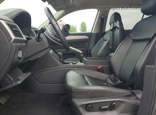 1V2LR2CA7KC515144 2019 VOLKSWAGEN ATLAS Silver წინა სალონის ხედი