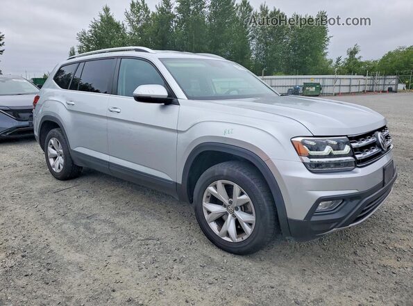 1V2LR2CA7KC515144 2019 VOLKSWAGEN ATLAS Silver წინა მარჯვენა