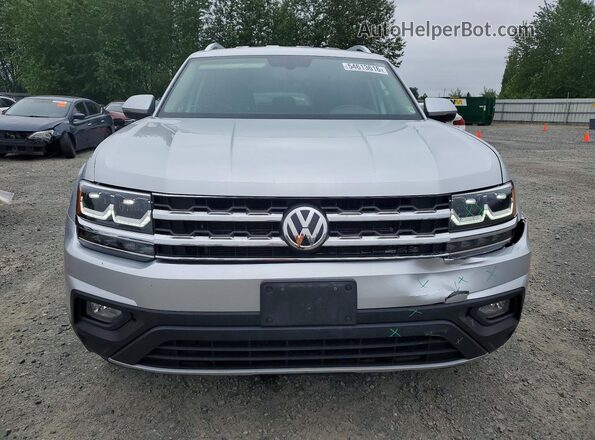 1V2LR2CA7KC515144 2019 VOLKSWAGEN ATLAS Silver წინა ხედი