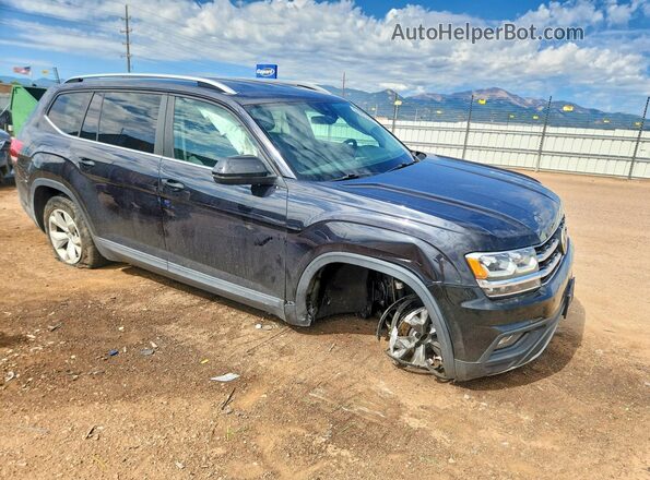 1V2LR2CA8JC556588 2018 VOLKSWAGEN ATLAS Black Delantero derecho