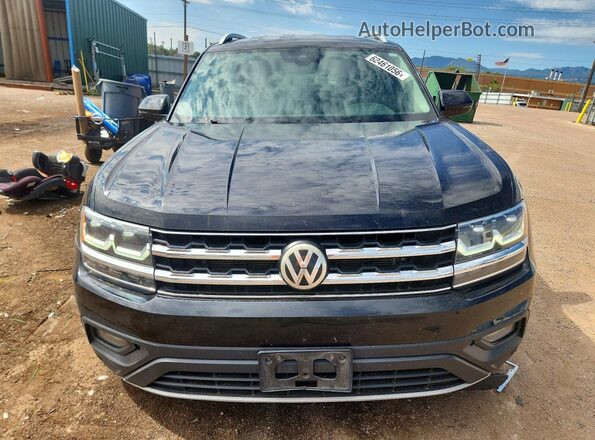 1V2LR2CA8JC556588 2018 VOLKSWAGEN ATLAS Black Vista frontal