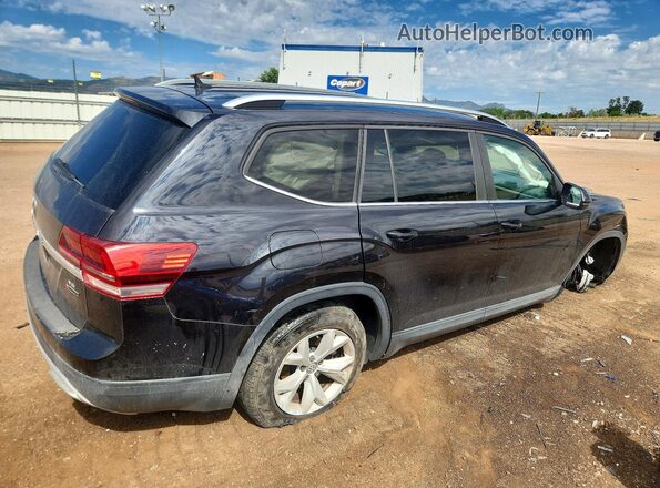 1V2LR2CA8JC556588 2018 VOLKSWAGEN ATLAS Black Trasero derecho