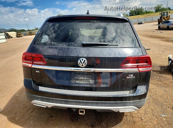 1V2LR2CA8JC556588 2018 VOLKSWAGEN ATLAS Black Vista trasera