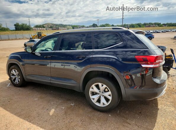 1V2LR2CA8JC556588 2018 VOLKSWAGEN ATLAS Black Trasero izquierdo