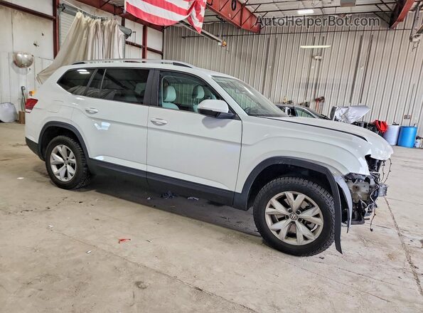 1V2LR2CA8KC621344 2019 VOLKSWAGEN ATLAS White Front right