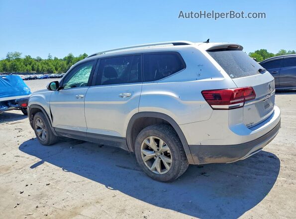 1V2LR2CA9JC511563 2018 VOLKSWAGEN ATLAS Silver Задня ліва чверть