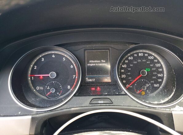 1V2LR2CA9JC511563 2018 VOLKSWAGEN ATLAS Silver Вид щитка приладів