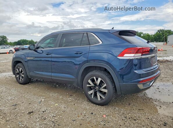 1V2MC2CA3LC203524 2020 VOLKSWAGEN ATLAS Blue Trasero izquierdo