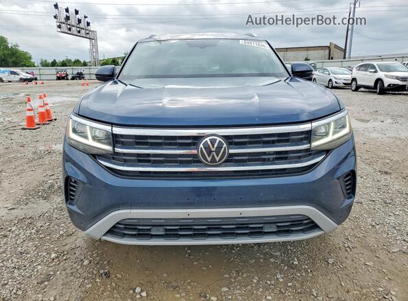 1V2MC2CA3LC203524 2020 VOLKSWAGEN ATLAS Blue Vista frontal