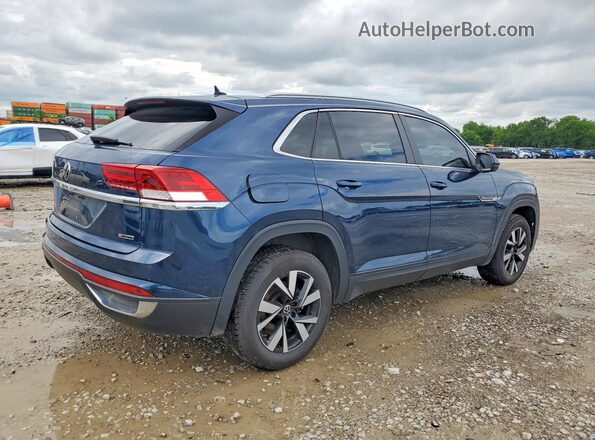 1V2MC2CA3LC203524 2020 VOLKSWAGEN ATLAS Blue Trasero derecho