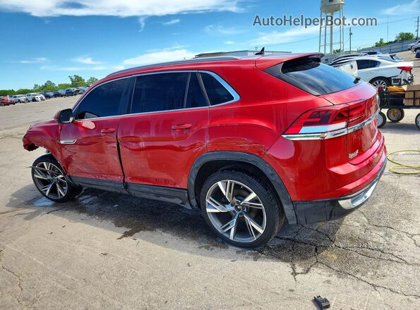 1V2MC2CA6LC202061 2020 VOLKSWAGEN ATLAS Red Հետևի ձախ