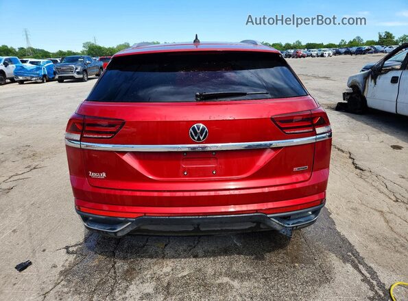 1V2MC2CA6LC202061 2020 VOLKSWAGEN ATLAS Red Հետևի տեսք