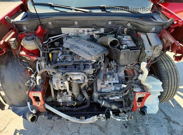 1V2MC2CA6LC202061 2020 VOLKSWAGEN ATLAS Red Շարժիչի բաժամունքի տեսք