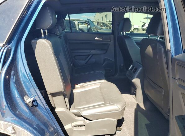 1V2ME2CA3LC208507 2020 VOLKSWAGEN ATLAS Blue Вид задньої частини салону