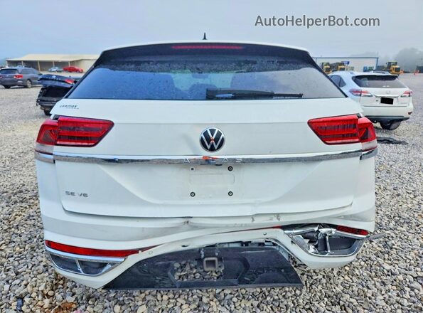 1V2ME2CA4MC202121 2021 VOLKSWAGEN ATLAS Белый Вид сзади