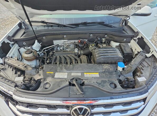 1V2ME2CA4MC202121 2021 VOLKSWAGEN ATLAS Белый Вид подкапотного пространства