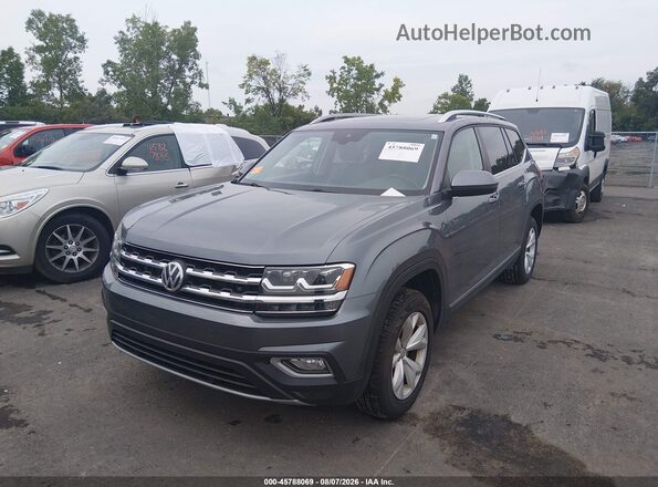 1V2MR2CA0JC532855 2018 VOLKSWAGEN ATLAS Gray Передня ліва чверть