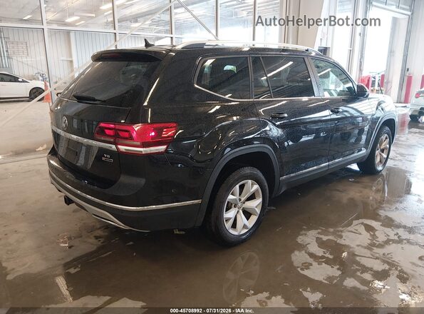 1V2MR2CA0JC535075 2018 VOLKSWAGEN ATLAS Black Задня права чверть