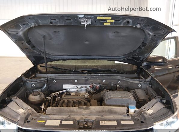 1V2MR2CA0JC535075 2018 VOLKSWAGEN ATLAS Black Вид ззаду
