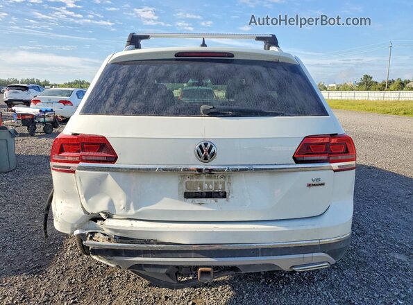 1V2MR2CA0JC596362 2018 VOLKSWAGEN ATLAS White უკანა ხედი