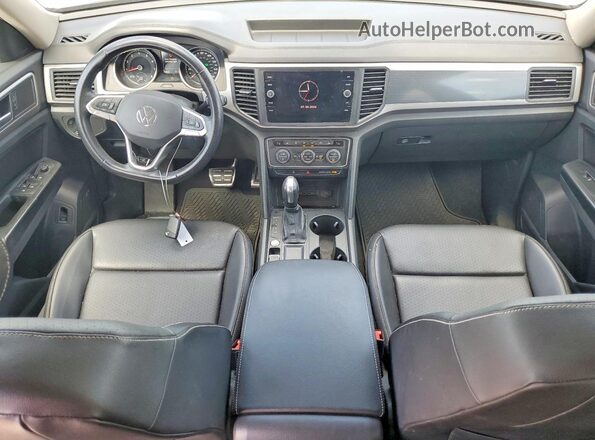 1V2MR2CA0MC525862 2021 VOLKSWAGEN ATLAS Black Вид панелі приладів