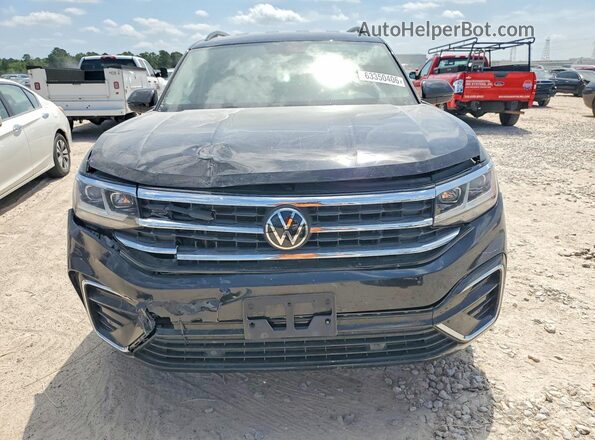 1V2MR2CA0MC525862 2021 VOLKSWAGEN ATLAS Black Вид спереду