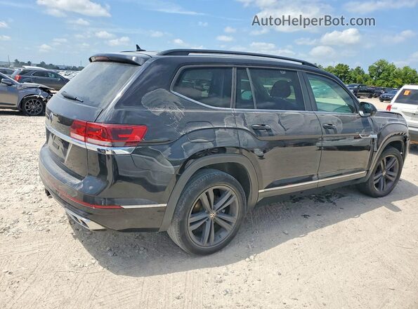 1V2MR2CA0MC525862 2021 VOLKSWAGEN ATLAS Black Задня права чверть