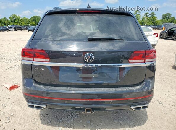 1V2MR2CA0MC525862 2021 VOLKSWAGEN ATLAS Black Вид ззаду
