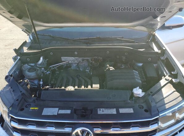 1V2MR2CA3JC532493 2018 VOLKSWAGEN ATLAS Silver Вид підкапотного простору