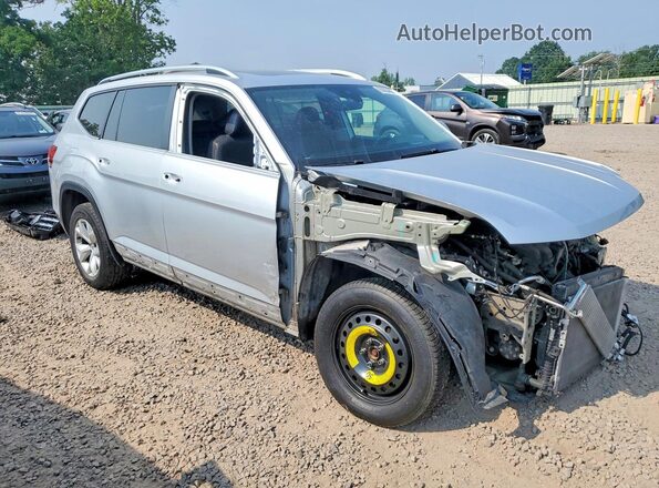 1V2MR2CA6JC508334 2018 VOLKSWAGEN ATLAS Silver Przód prawy